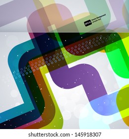 Abstract pipes background with vector design elements.