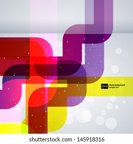 Abstract pipes background with vector design elements.