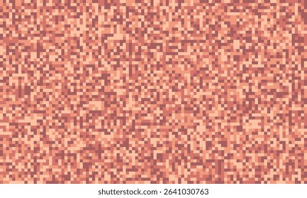 Abstract pixel art background.  Earthy coral tones create a textured, mosaic effect ideal for website banners, digital art, and modern design projects.