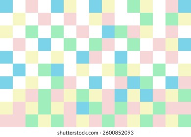 Abstract pixel art background minimalist summer colors 