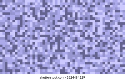 Abstract pixel art background.  Subtle shades of purple create a calming, textured mosaic. Perfect for website banners, app design, or as a stylish digital texture.