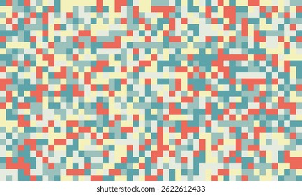 Abstract pixel art background.  A vibrant, textured mosaic of pastel squares creates a dynamic, modern design perfect for websites, social media, or print.