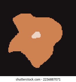 abstrakte Farbenkombination für Pixel, die einen natürlichen Hintergrund für Vektorgrafiken darstellt