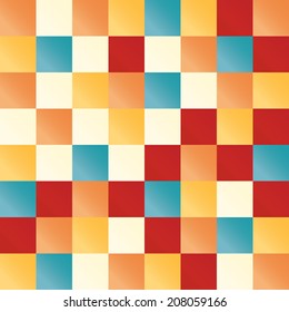 Abstract Pixel Art Style Background