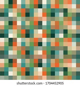 Abstract pixel art vector background