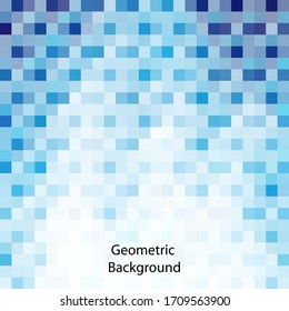 Abstract pixel art vector background