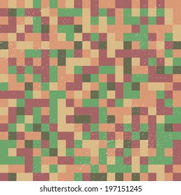 Abstract Pixel Background