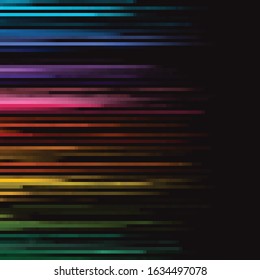 Abstract pixel background. Pixel art texture. 8 bit. Noise, glitch, error, video game, damage, gradient.