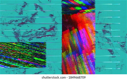 Abstract pixel background digital glitch texture. Vector illustration.