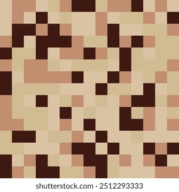 Abstrato pixel fundo mosaico feito de pequenos quadrados.
