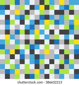 Abstract pixel background, vector illustartion