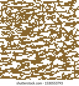 Abstract pixel brown pattern.  Great for mobile app, web design, banner, presentation, etc.