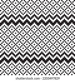 Abstract pixel colorful vector illustration Seamless pattern on background fabric pattern design wallpaper.