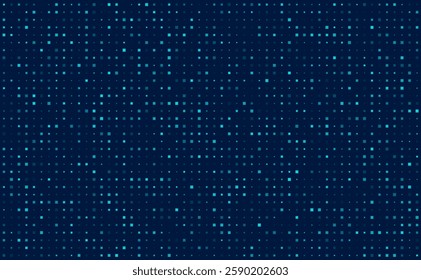 Abstract Pixel Digital technology backgrop. Halftone Pixel Effect Background