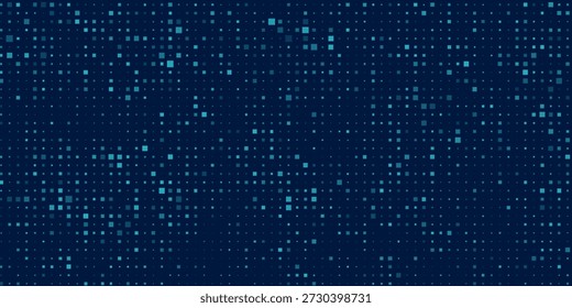 Abstract Pixel Digital technology backgrop. Halftone Pixel Effect Background