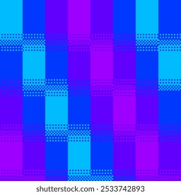 Abstract Pixel Dithered Gradient Blue and Pink Hologram Line Background
