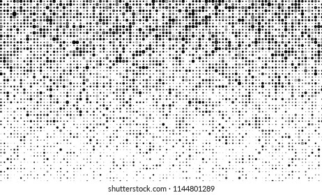 Abstract pixel gradient background. Pixel Abstract Mosaic. Abstract vertical gradient halftone. Vector illustration.