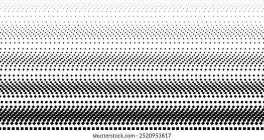 Abstrakte Pixel-Halbtonkulisse in Weiß und Schwarz