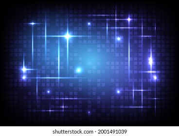 Abstract pixel and mesh background. Glowing interface. Digital media technology business. Geometric shapes of data 