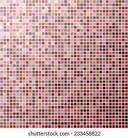Abstract pixel mosaic background