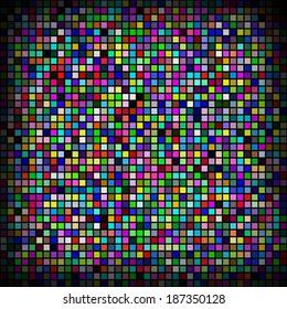 Abstrakter Pixel-Mosaik-bunter Hintergrund