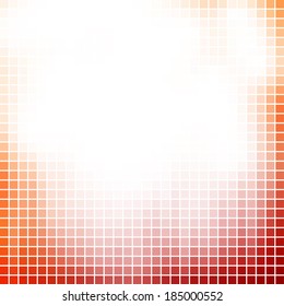 Abstract pixel mosaic gradient colorful background