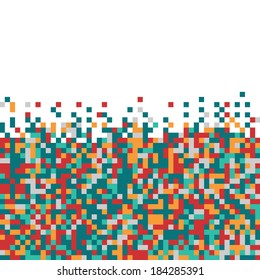 Abstract Pixel Pattern Background
