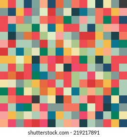 An abstract pixel pattern background