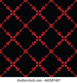 Abstract pixel pattern. Cloth design, wallpaper. Vector illustration.