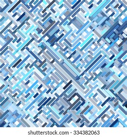 Abstract pixel pattern consisting of colored rectangles