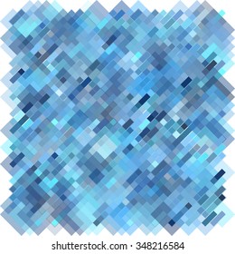 Abstract pixel pattern consisting of colored rectangles