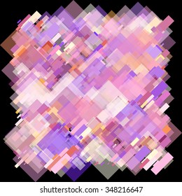 Abstract pixel pattern consisting of colored rectangles