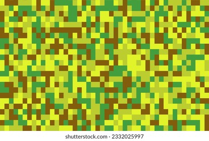 Abstract pixel pattern with vibrant colors and geometric shapes. Modern, minimalistic design for versatile use in various creative projects.Trendy and eye-catching, perfect for digital art, background