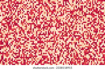 Abstract pixel pattern with vibrant colors and geometric shapes. Modern, minimalistic design for versatile use in various creative projects.Trendy and eye-catching, perfect for digital art, background