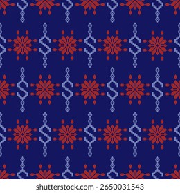 Padrões de pixel abstratos em tecidos bonitos.