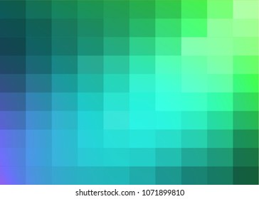 Abstract pixel rectangles background