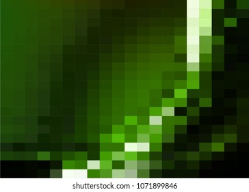 Abstract pixel rectangles background