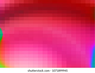 Abstract pixel rectangles background