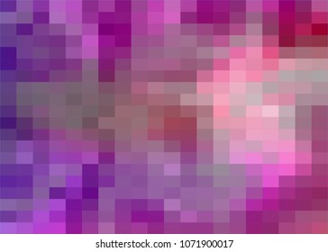 Abstract pixel rectangles background