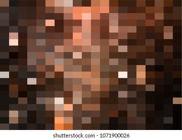 Abstract pixel rectangles background