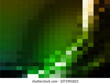 Abstract pixel rectangles background
