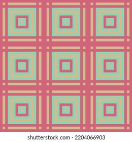 Abstract pixel seamless pattern. Art deco. Geometric. Repeated elegant background. Repeating beautiful texture. Fancy pattern. Colorfull. Design for walpaper, wrapping, fashion, fabric, card, print