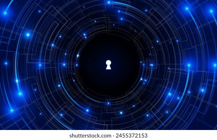 Abstract pixel technology Ai sci-fi artificial Intelligence concept machine deep learning futuristic digital for future on dark blue Hitech communication concept innovation background,  vector design