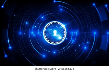 Abstract pixel technology Ai sci-fi artificial Intelligence concept machine deep learning futuristic digital for future on dark blue Hitech communication concept innovation background,  vector design
