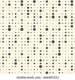 Abstract Pixel Texture. Seamless Chaotic Wallpaper. Vector Fine Background