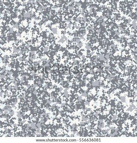 Abstract pixel textured marble motif. Seamless pattern.