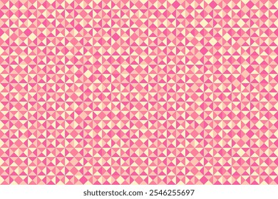 Triângulos de pixel abstratos padrões contínuos 