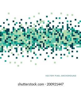 Abstract Pixel Vector Background