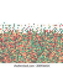 Abstract Pixel Vector Background