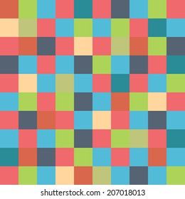 Abstract Pixel Vector Background